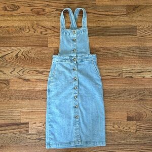 Faherty Brand Organic Cotton Denim Remi Dress in size 00
